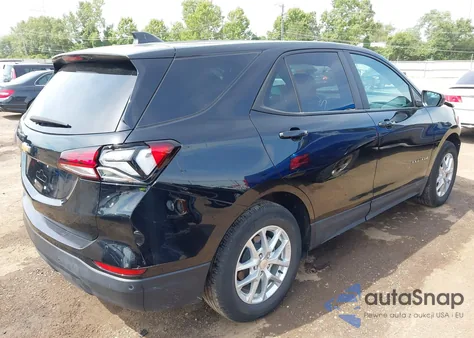 2024 Chevrolet Equinox Fwd Ls из США, поврежденный, VIN 3GNAXHEG7RL165829